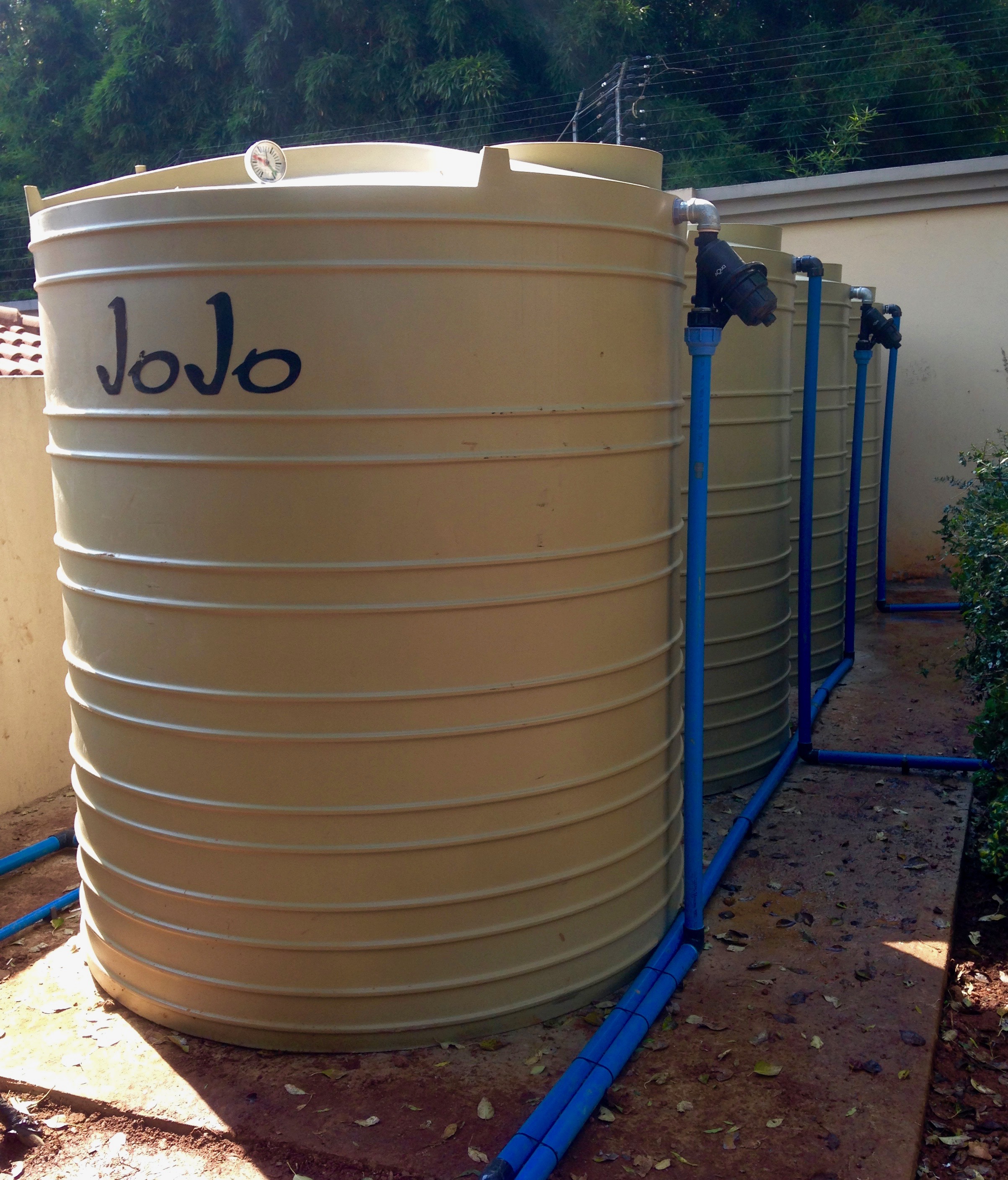 Rainwater Harvesting Rainbird Irrigation System Jojo Tanks